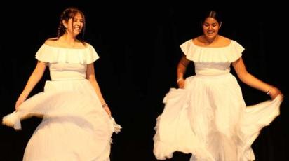 Julissa Velazquez and Cinthya Sanchez dancing
